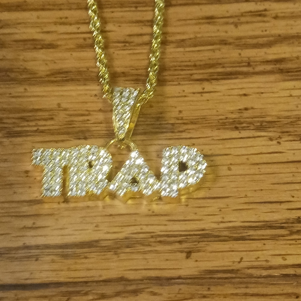 Iced out Trap chain